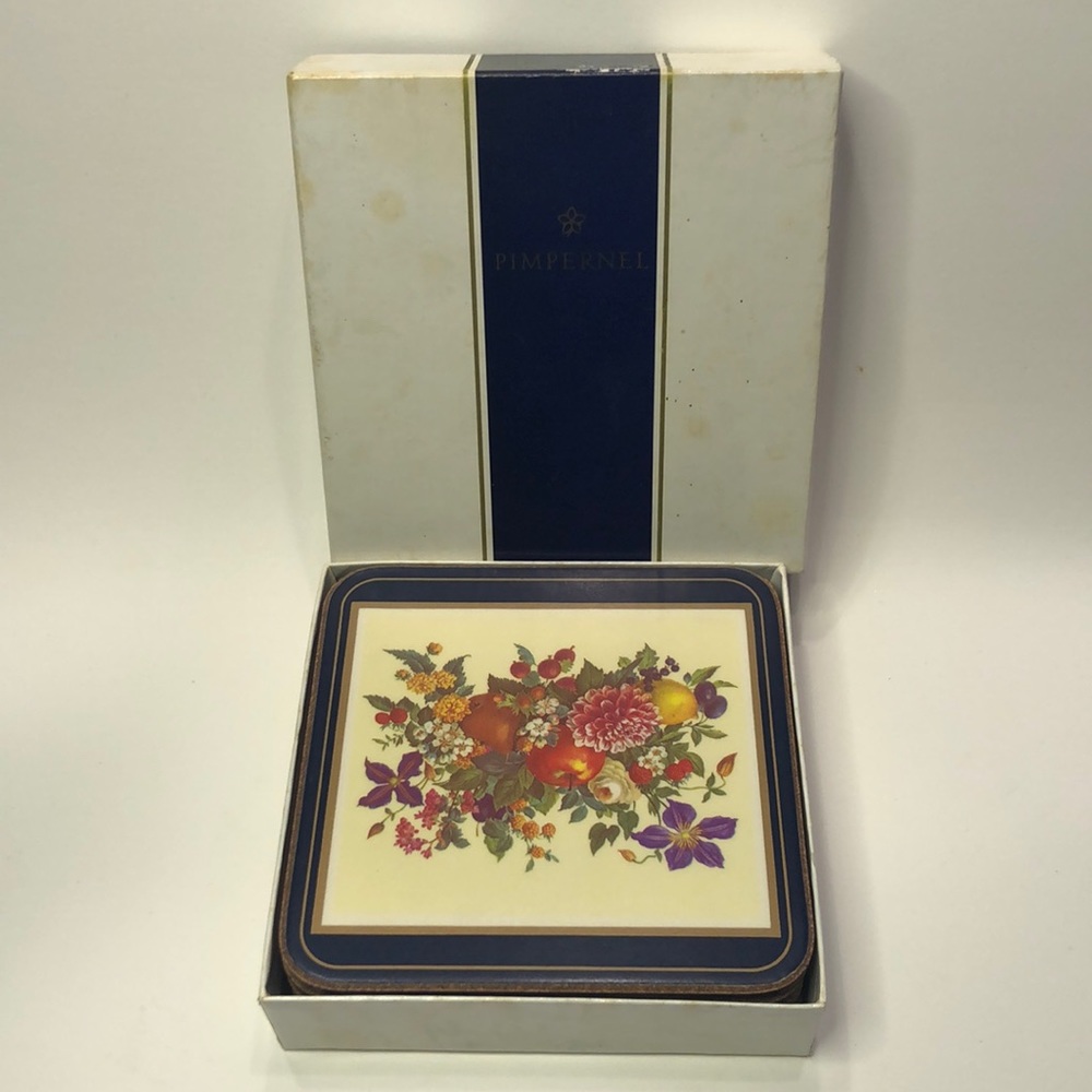 Vintage (1970-1980) Pimpernel coasters